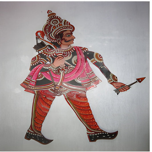 Arjuna Leather Puppet (1.5 ft)