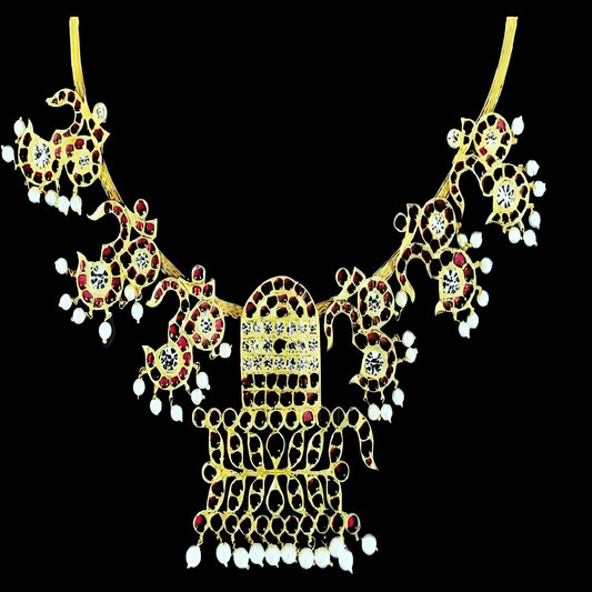 Authentic Nagercoil Jewellery of God Siva Necklace