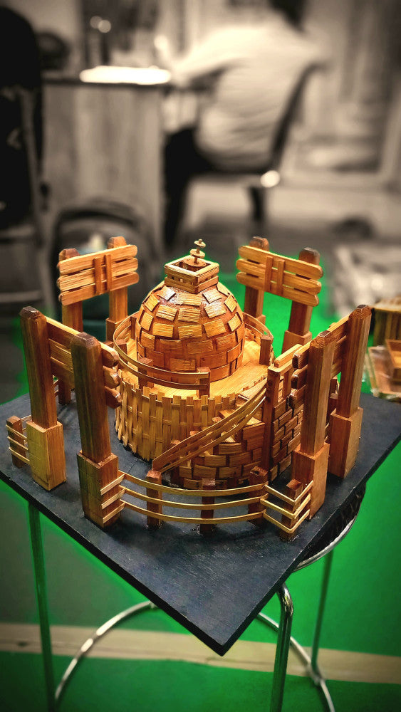 BAMBOO SANCHI STUPA