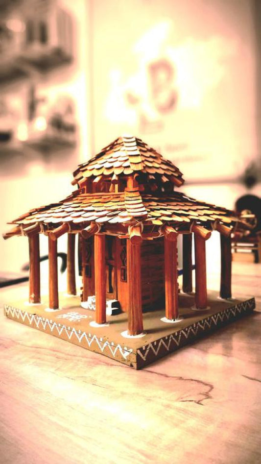 BAMBOO TRIBAL WARLI HOUSE