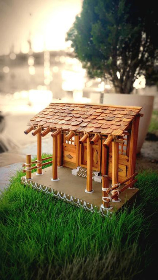 BAMBOO TRIBAL WARLI HUT