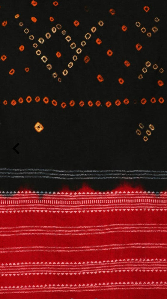 Bandhej Plain Marino Woolen Shawl