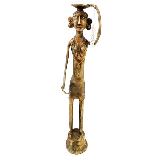 Bastar Handcrafted Male Metal Tribe