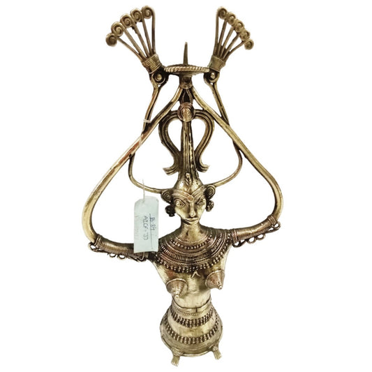 Bastar Handcrafted Tribal Candle Holder