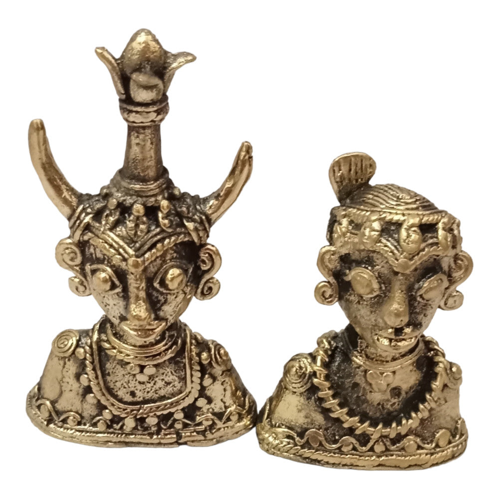 Bastar Metal Craft Head Pair Style 5
