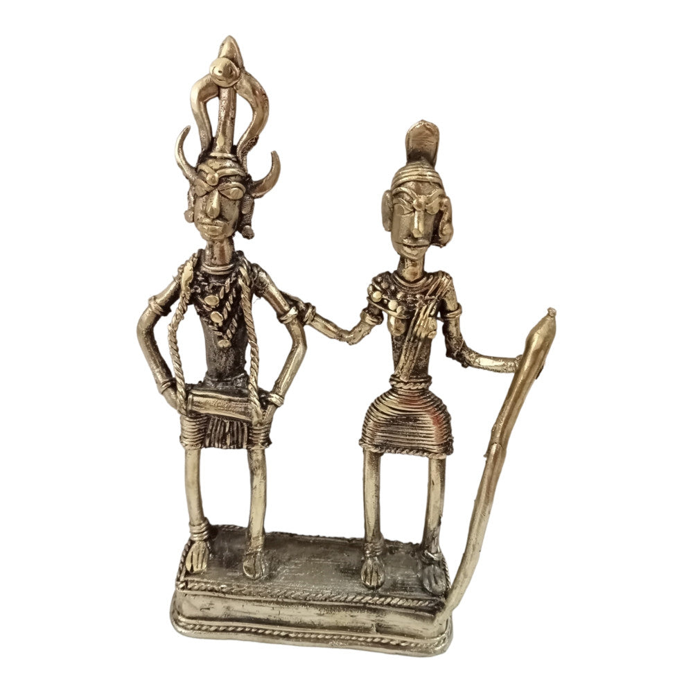Bastar Metal Craft Of Tribal People Dancing Style 1