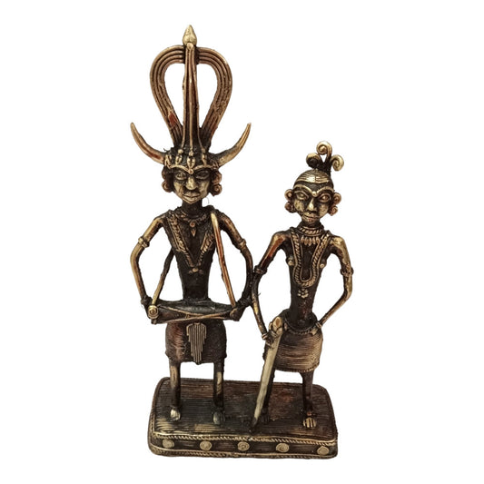 Bastar Metal Craft Of Tribal People Dancing Style 2