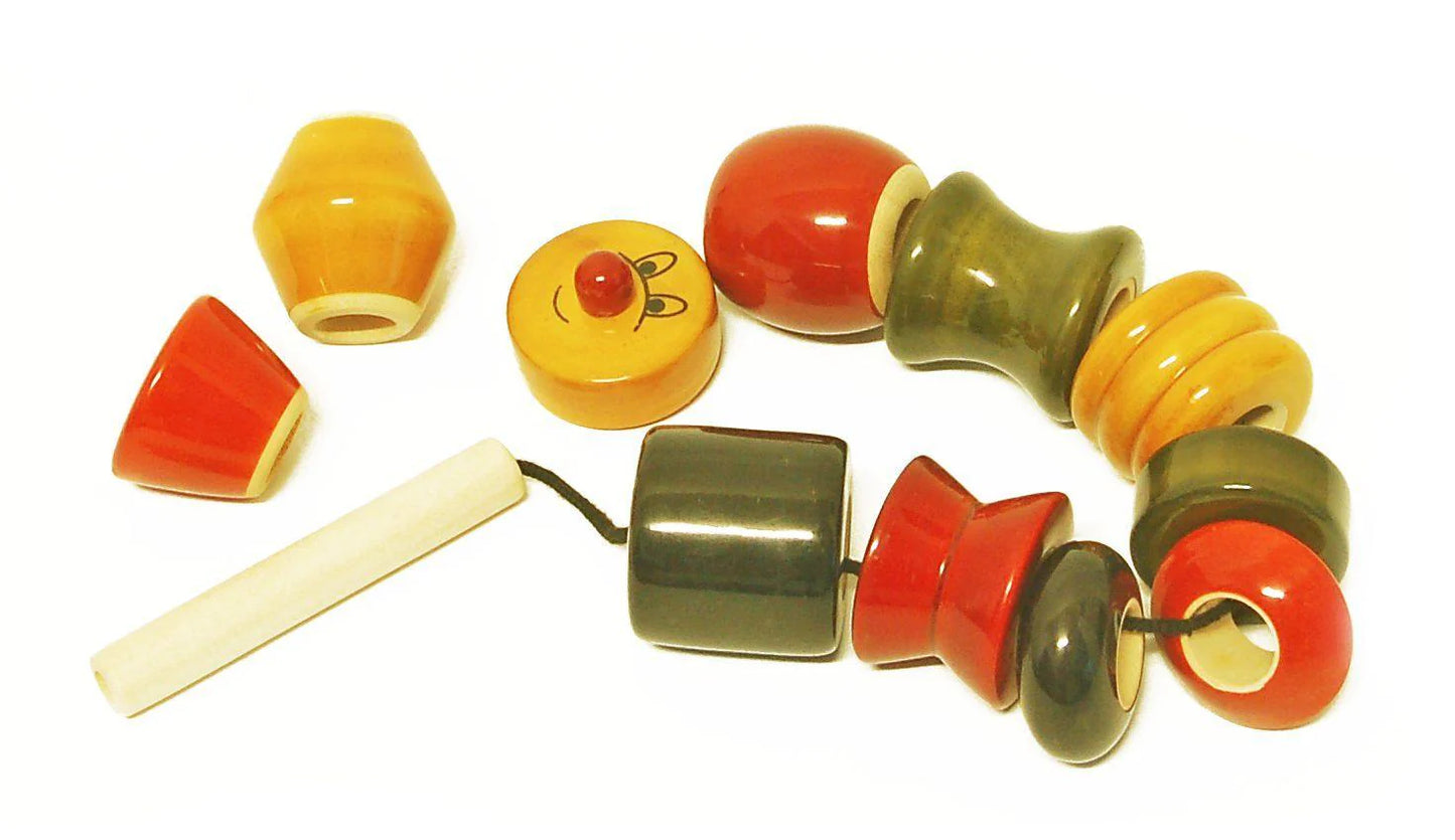 Beaded Wooden Toys