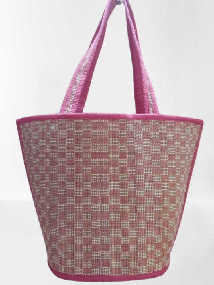 Beautiful Baby Pink Madur Kathi Bag