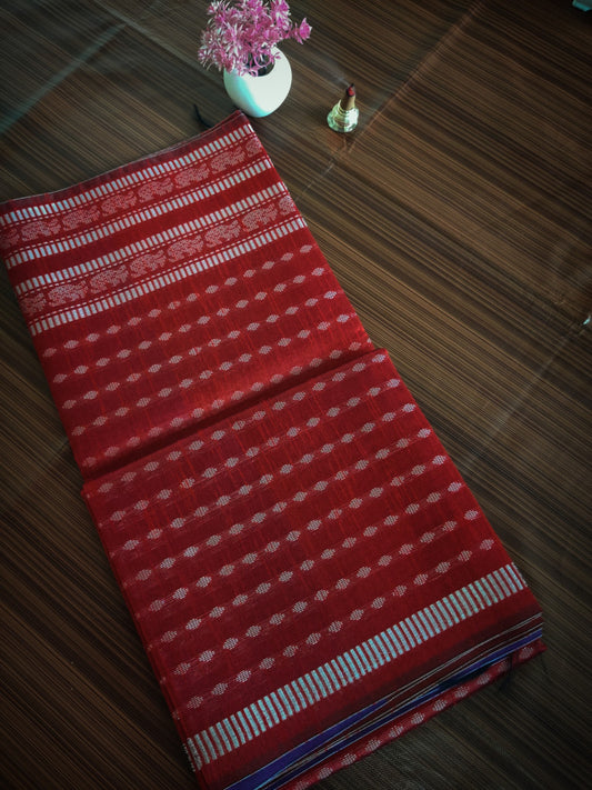 Beautiful Champa Silk Saree Style 2