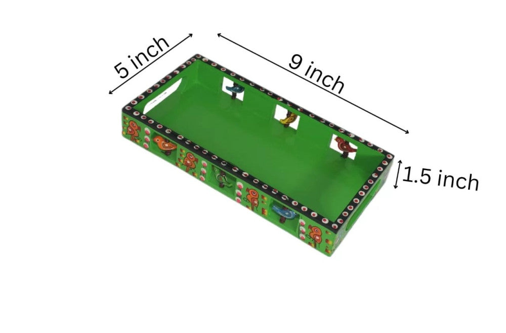 Beautiful Green Animal Tray