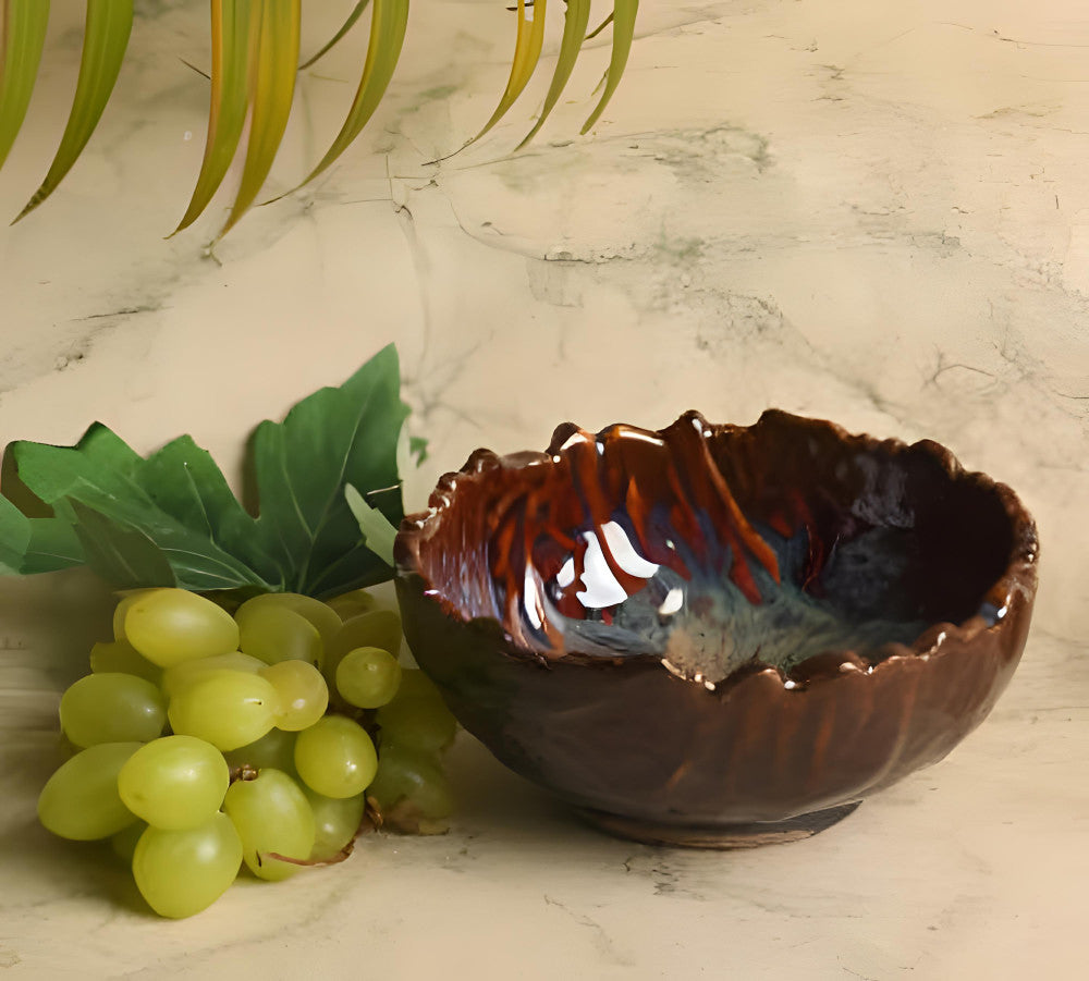 Beautiful Handmade Serving Bowl 4.5