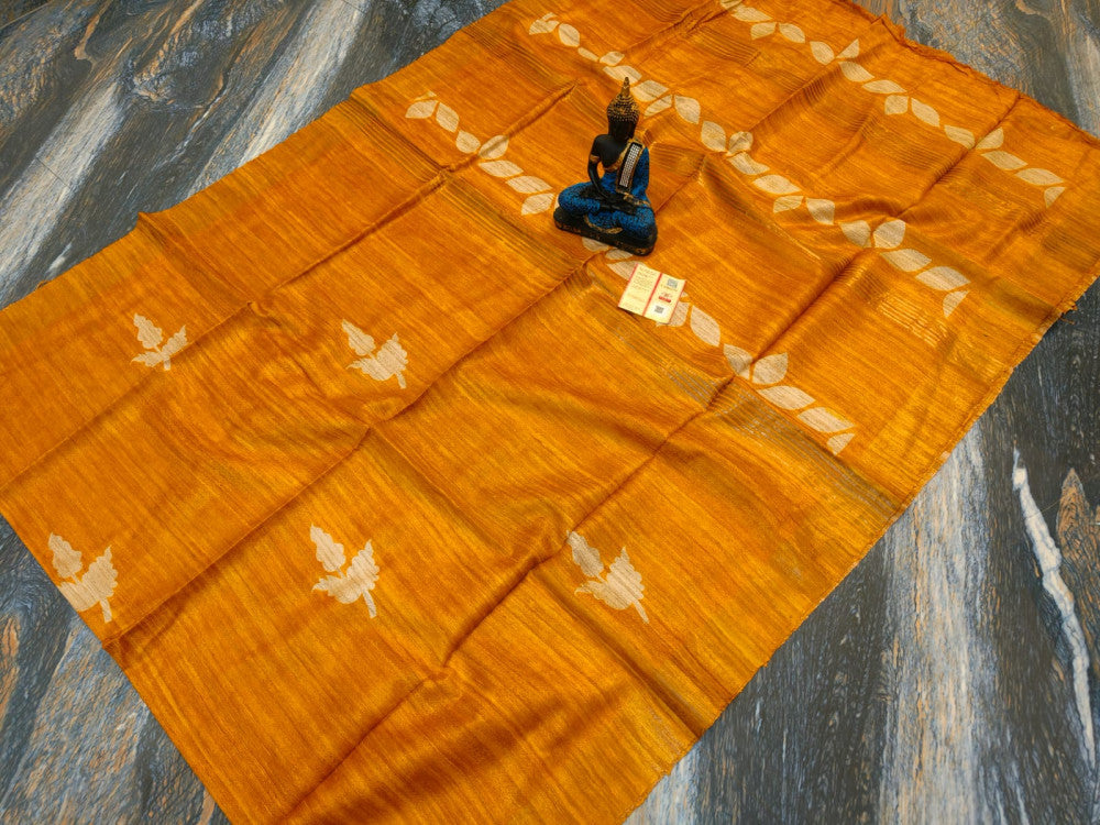 Beautiful Kosa Silk Saree Style 33