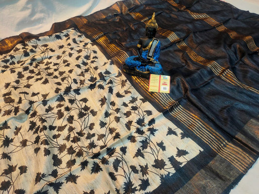 Beautiful Kosa Silk Saree Style 39