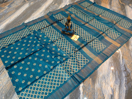 Beautiful Kosa Silk Saree Style 40