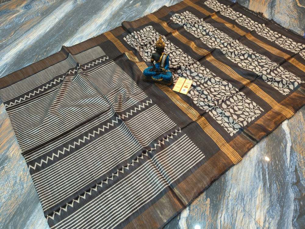 Beautiful Kosa Silk Saree Style 41