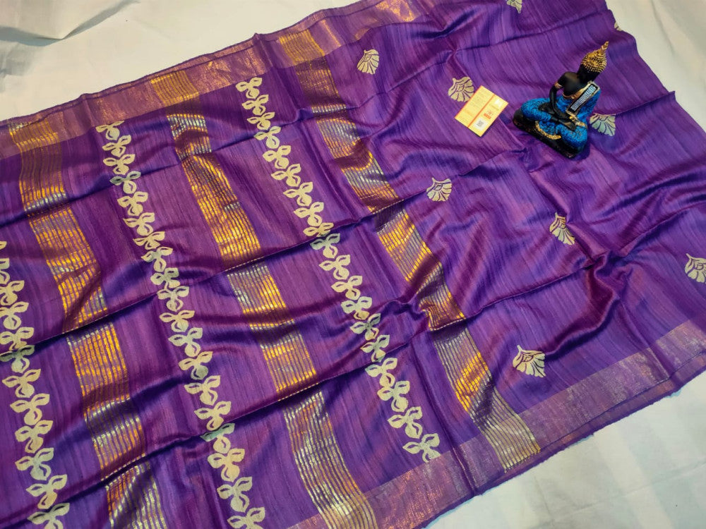 Beautiful Kosa Silk Saree Style 51