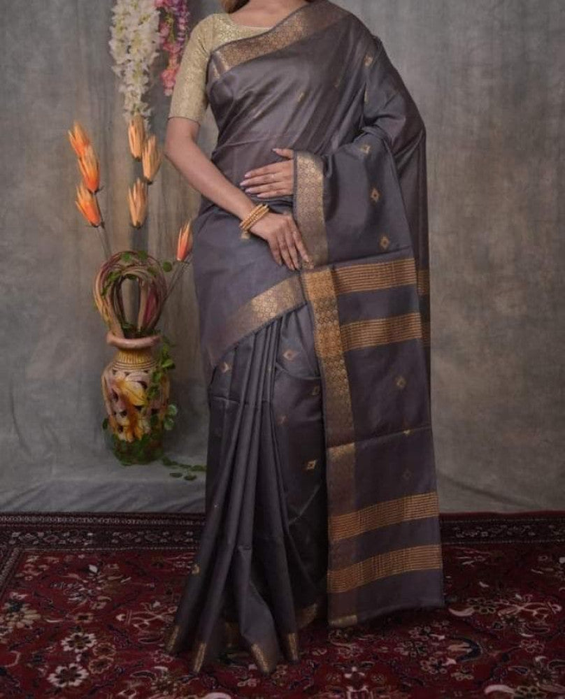 Beautiful Kosa Silk Saree Style 57