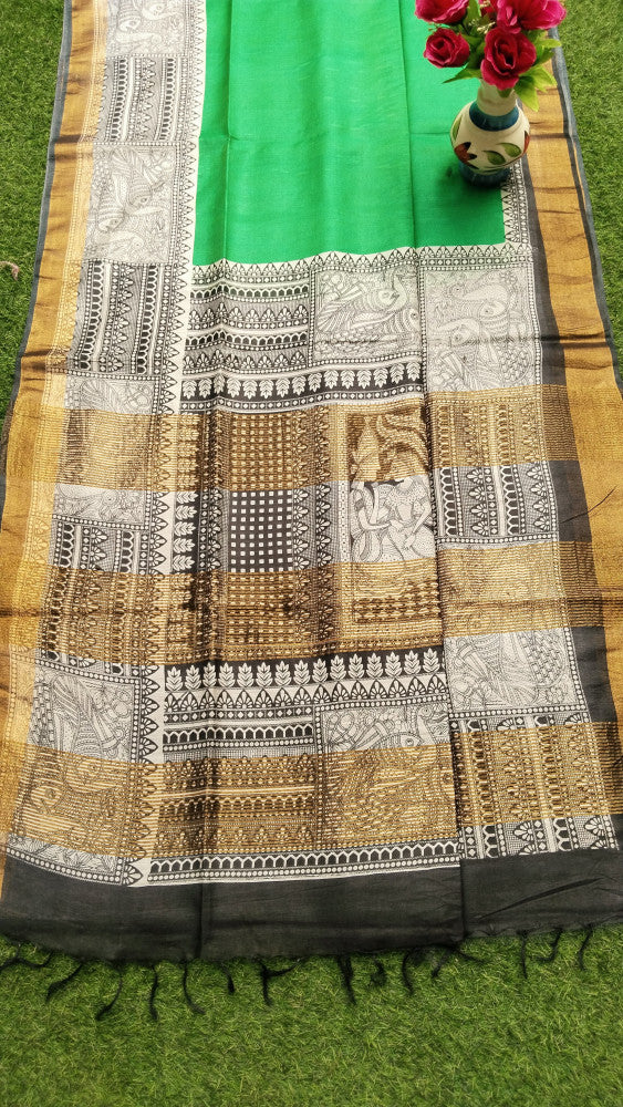 Beautiful Kosa Silk Saree Style 59