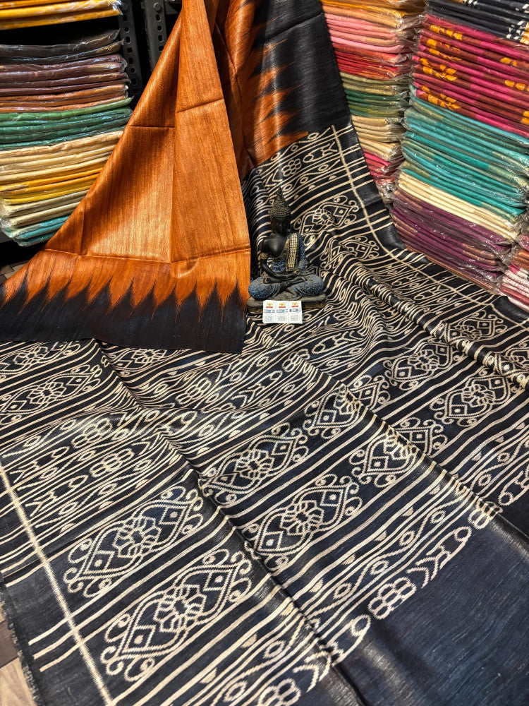 Beautiful Kosa Silk Saree Style 67