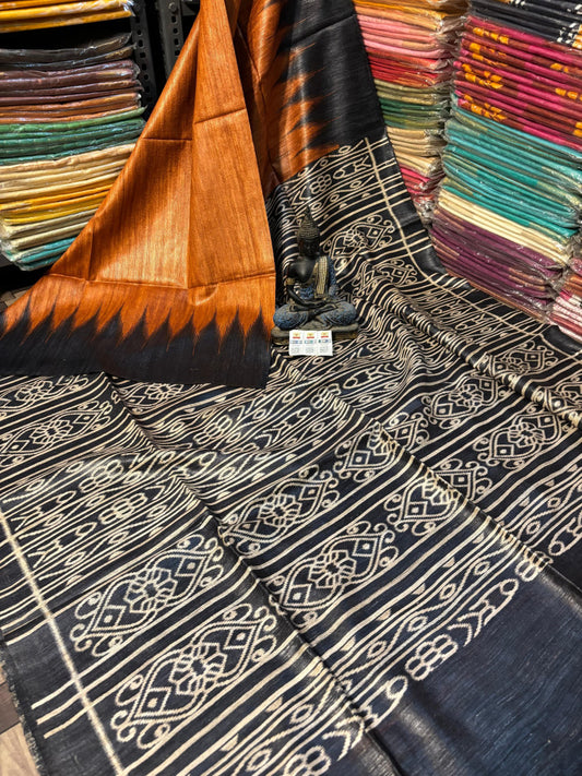 Beautiful Kosa Silk Saree Style 67