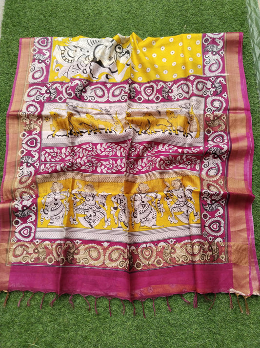 Beautiful Kosa Silk Saree Style 76