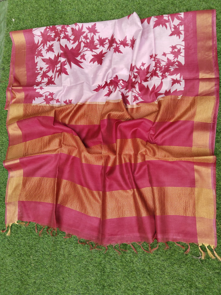 Beautiful Kosa Silk Saree Style 78