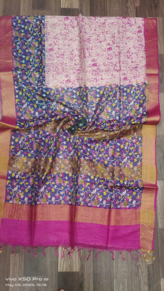 Beautiful Kosa Silk Saree Style 81