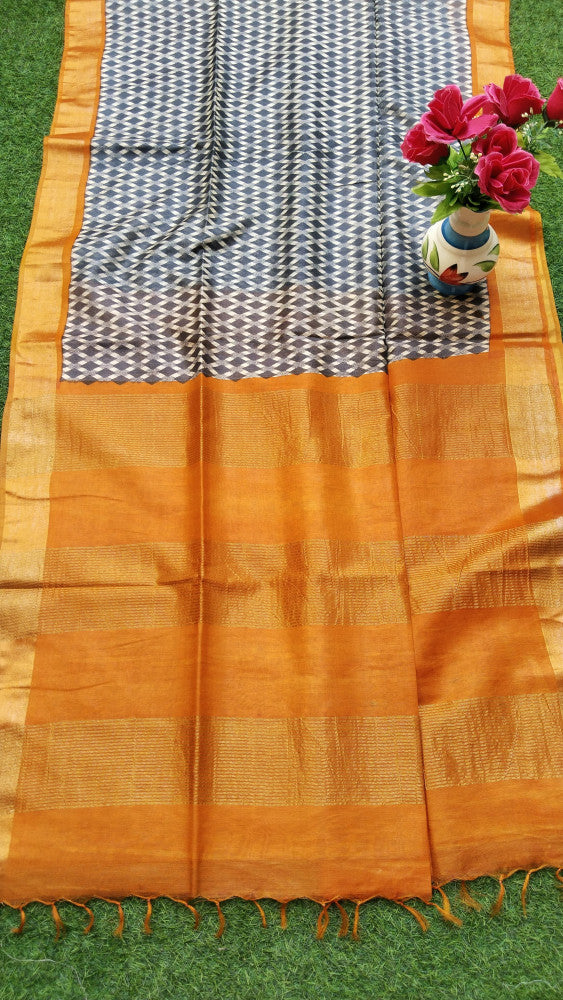 Beautiful Kosa Silk Saree Style 88