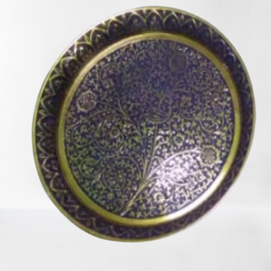 Beautiful Sapat Meena Work Dark Blue (5 Inch)