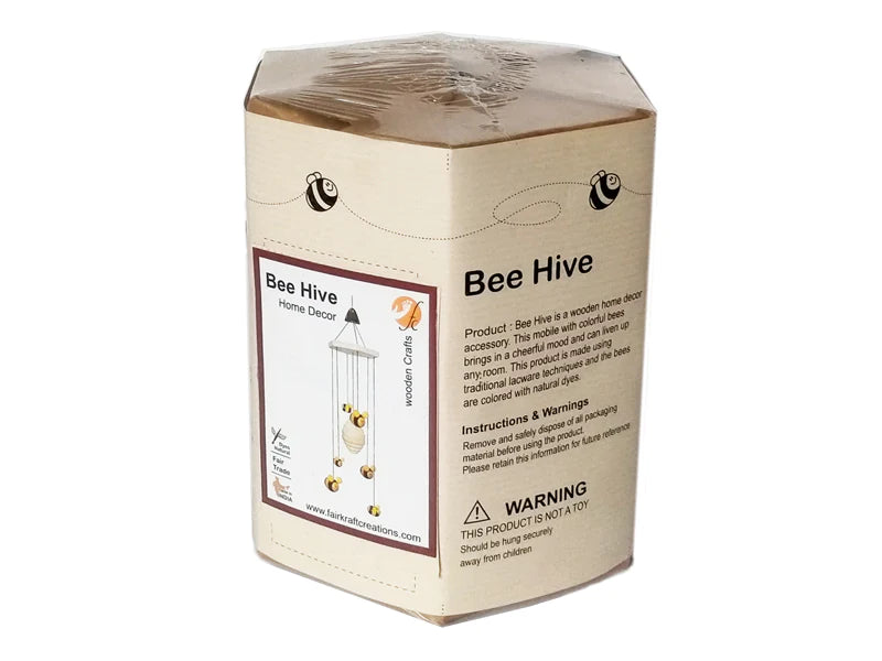 Bee Hive dangler decor Wooden Home décor