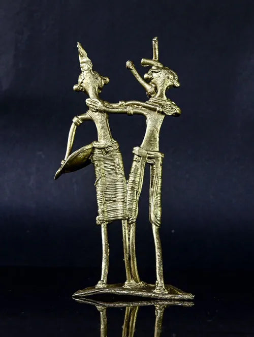 Bengal Dokra Adivasi Couple - 2