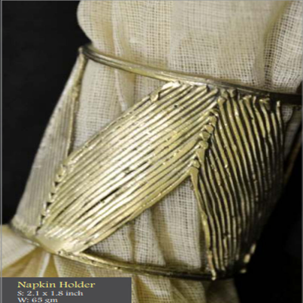 Bengal Dokra Napkin Holder