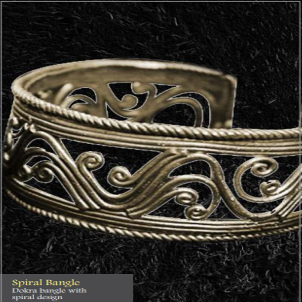Bengal Dokra Sprial Bangle