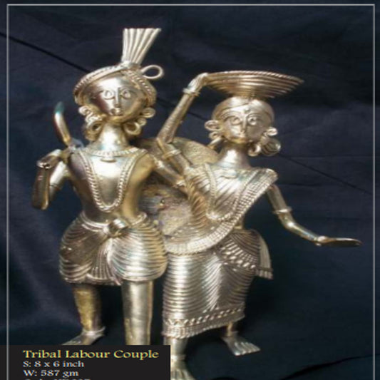 Bengal Dokra Tribal Labour Couple