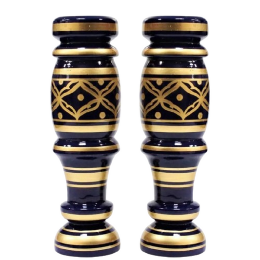 Black Flower Pot set of 2