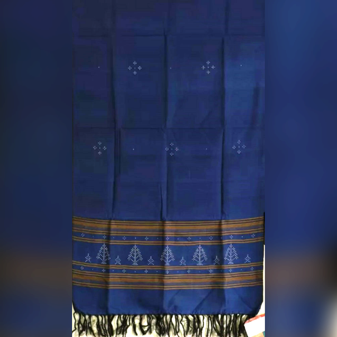 Blue Dupatta