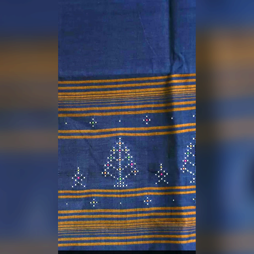 Blue Dupatta