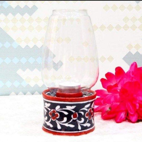 Handmade Beautiful Blue Pottery of Jaipur Lamp