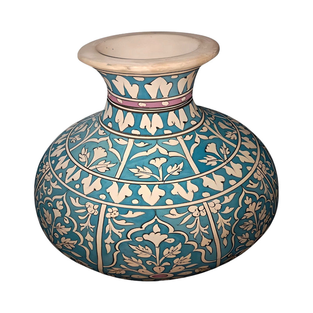 Blue & White Indoor Plant vase (16 inch)