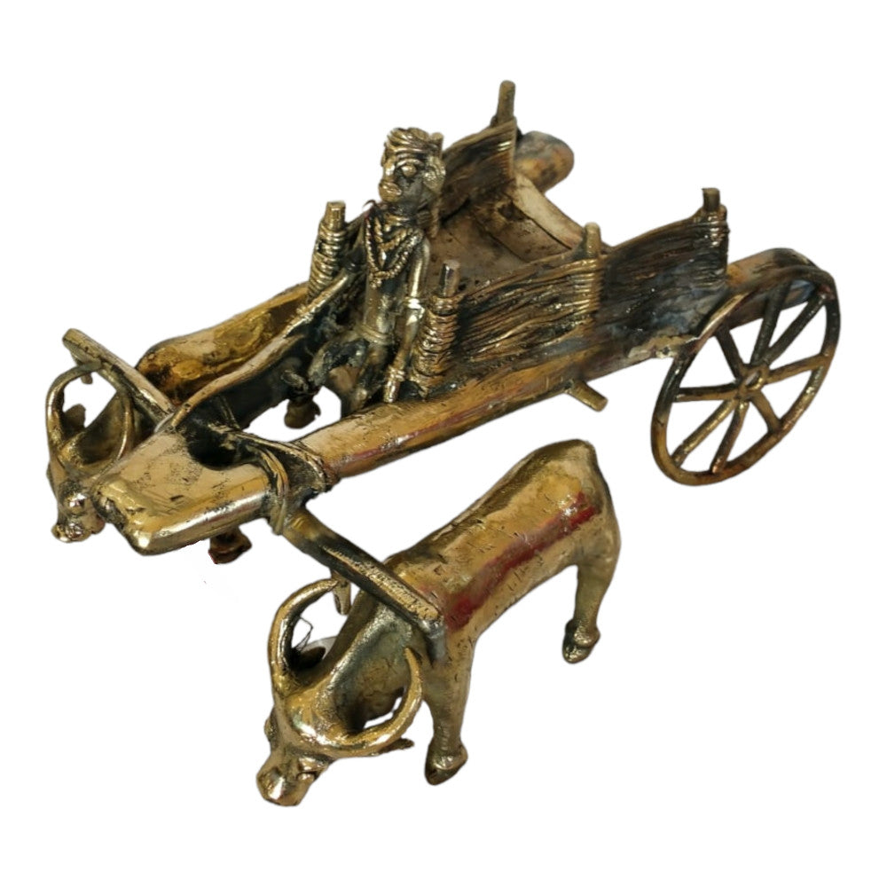 Bullock Cart Metal Craft