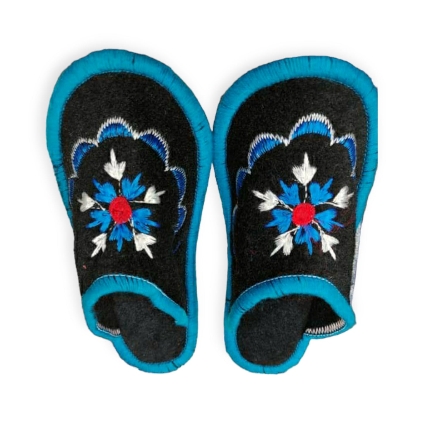 Chamba Chappal in Blue & Black Colour