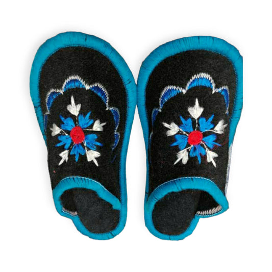 Chamba Chappal in Blue & Black Colour