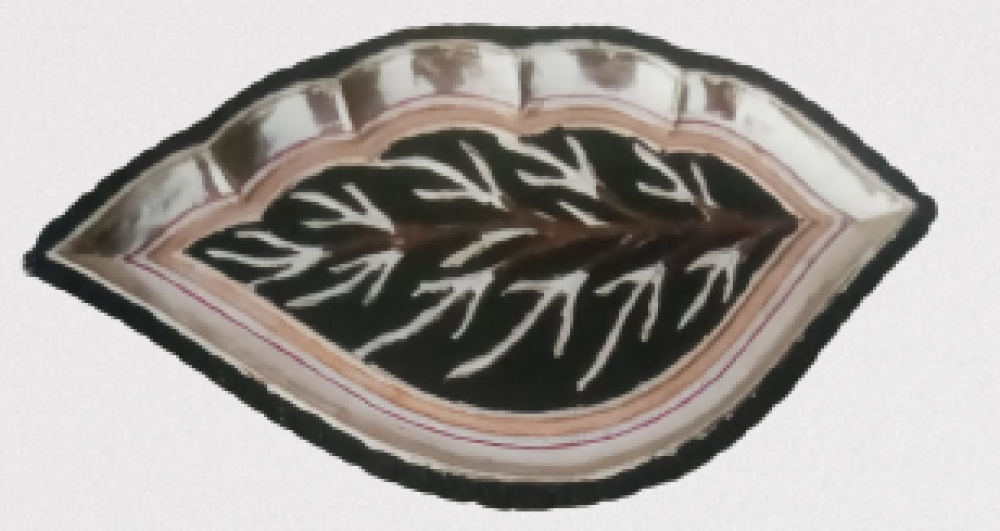 Classic Tray Banaras Metal Repousse Craft