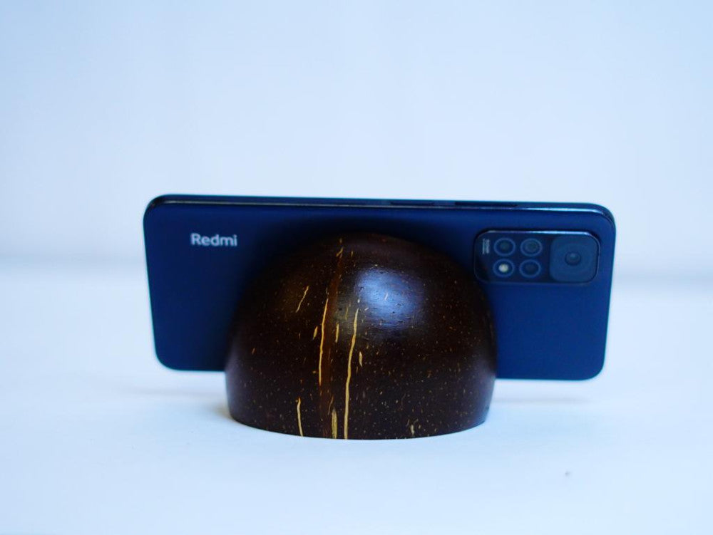 coconut shell Mobile Stand