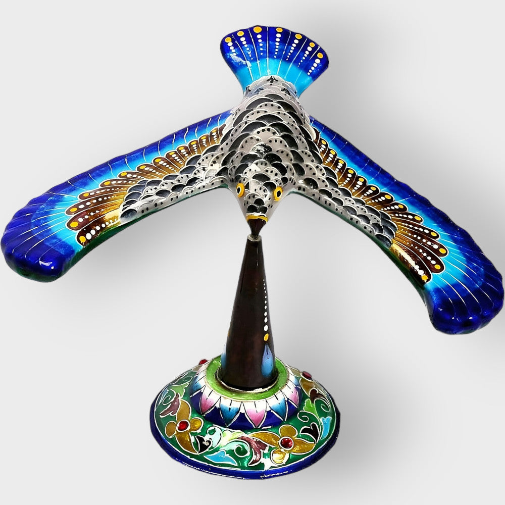 Colourful Balance Bird Gulabi Meenakari Art