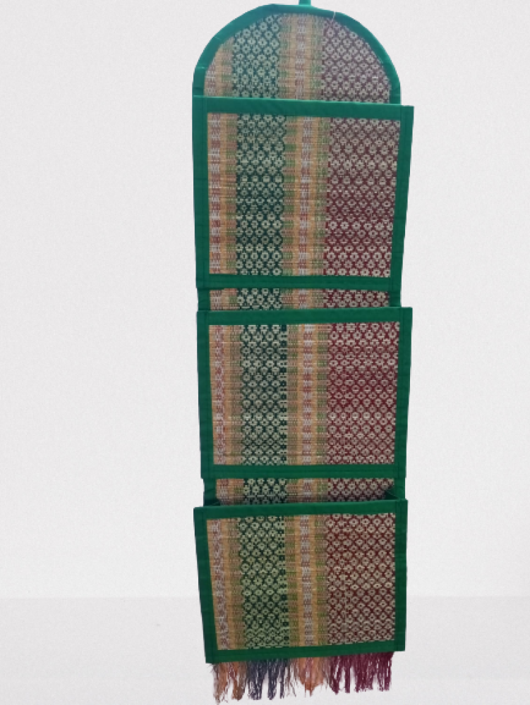 Colourful Green Wall Hanger Madur Kathi