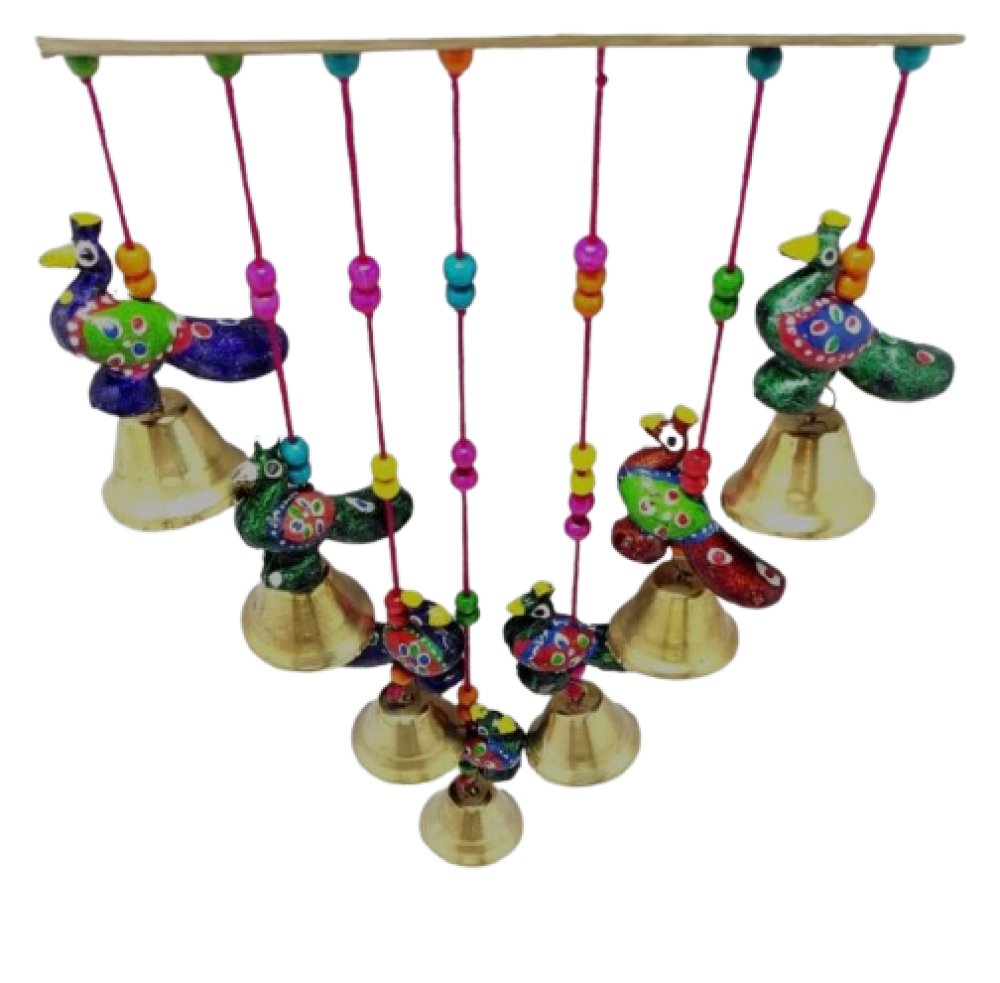 Colourful Hanging Wooden Larry