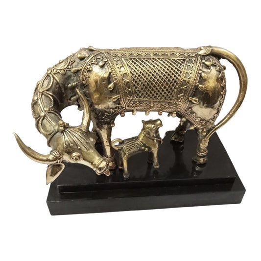 Cow & Calf Metal Craft Style 5