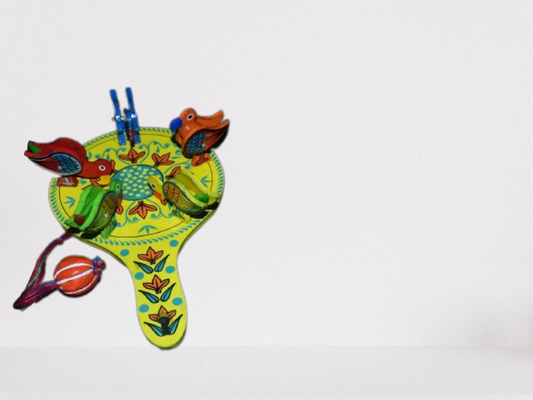 Daana Chidiya Moar Wooden Piece